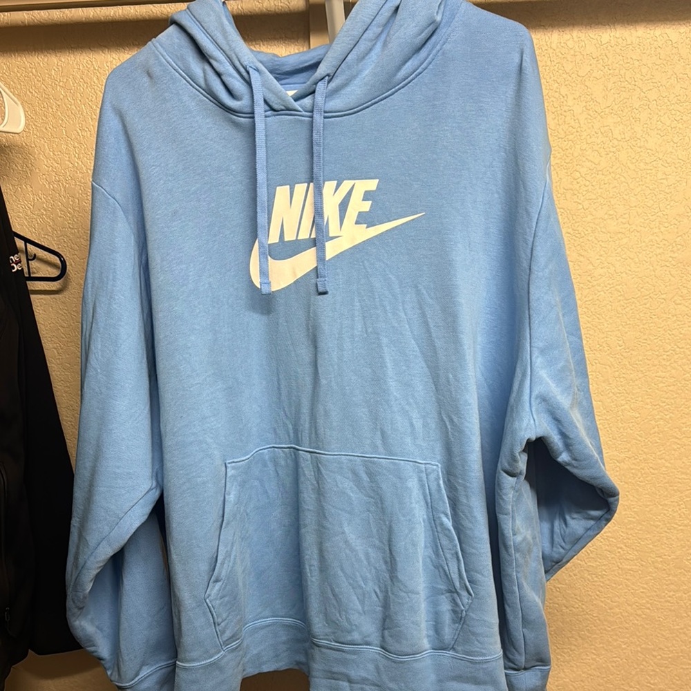 Nike Light Blue Hoodie